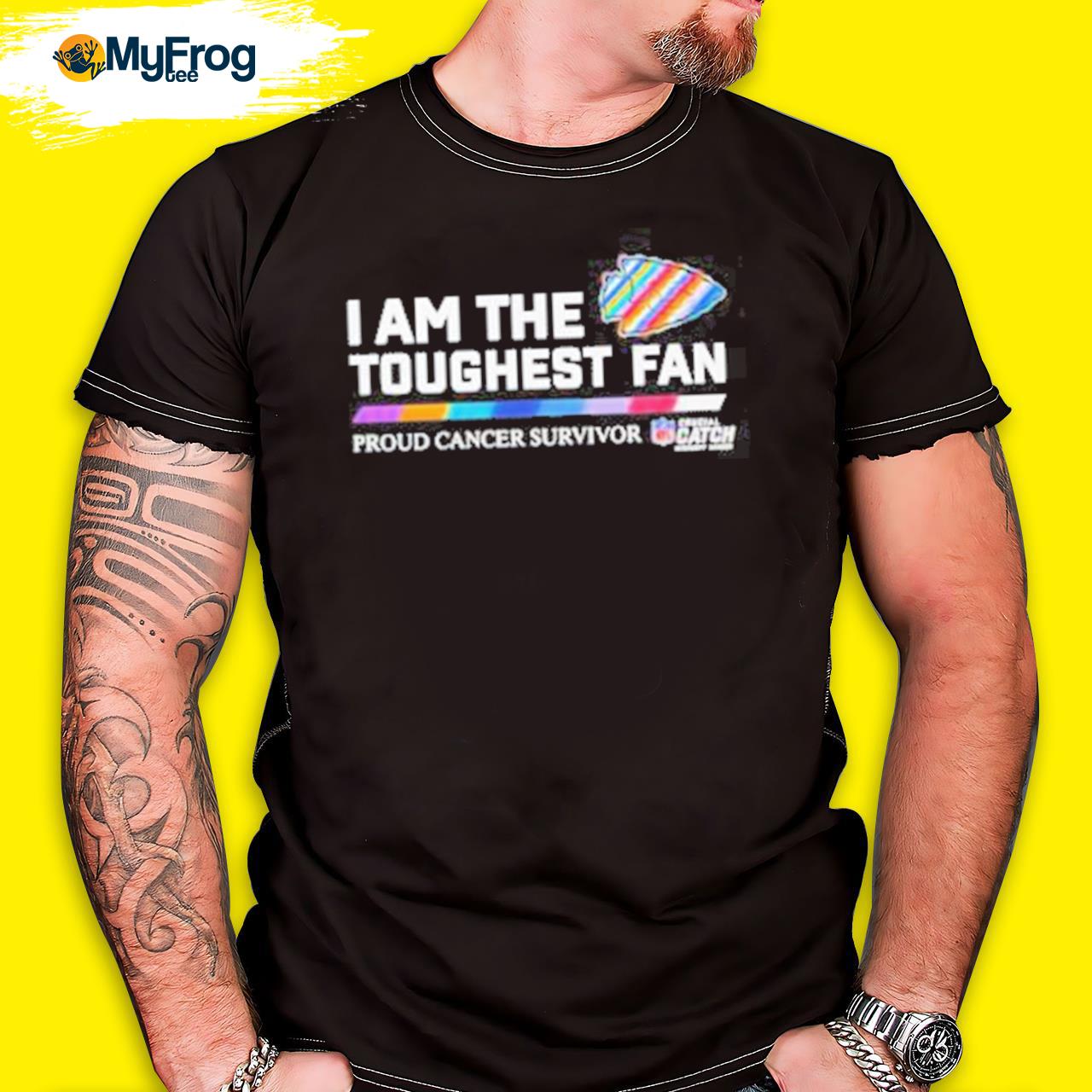 Pittsburgh Steelers I am the Toughest fan proud cancer survivor