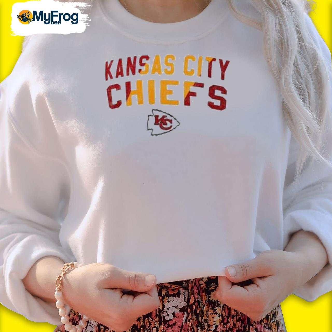 Kansas City Chiefs Msx By Michael Strahan Gray Resolution Tie-Dye Raglan  shirt, hoodie, sweater and long sleeve