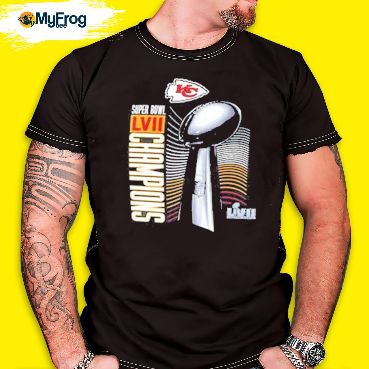 2023 Kansas City Chiefs Nike Super Bowl Lvii Opening Night Shirt