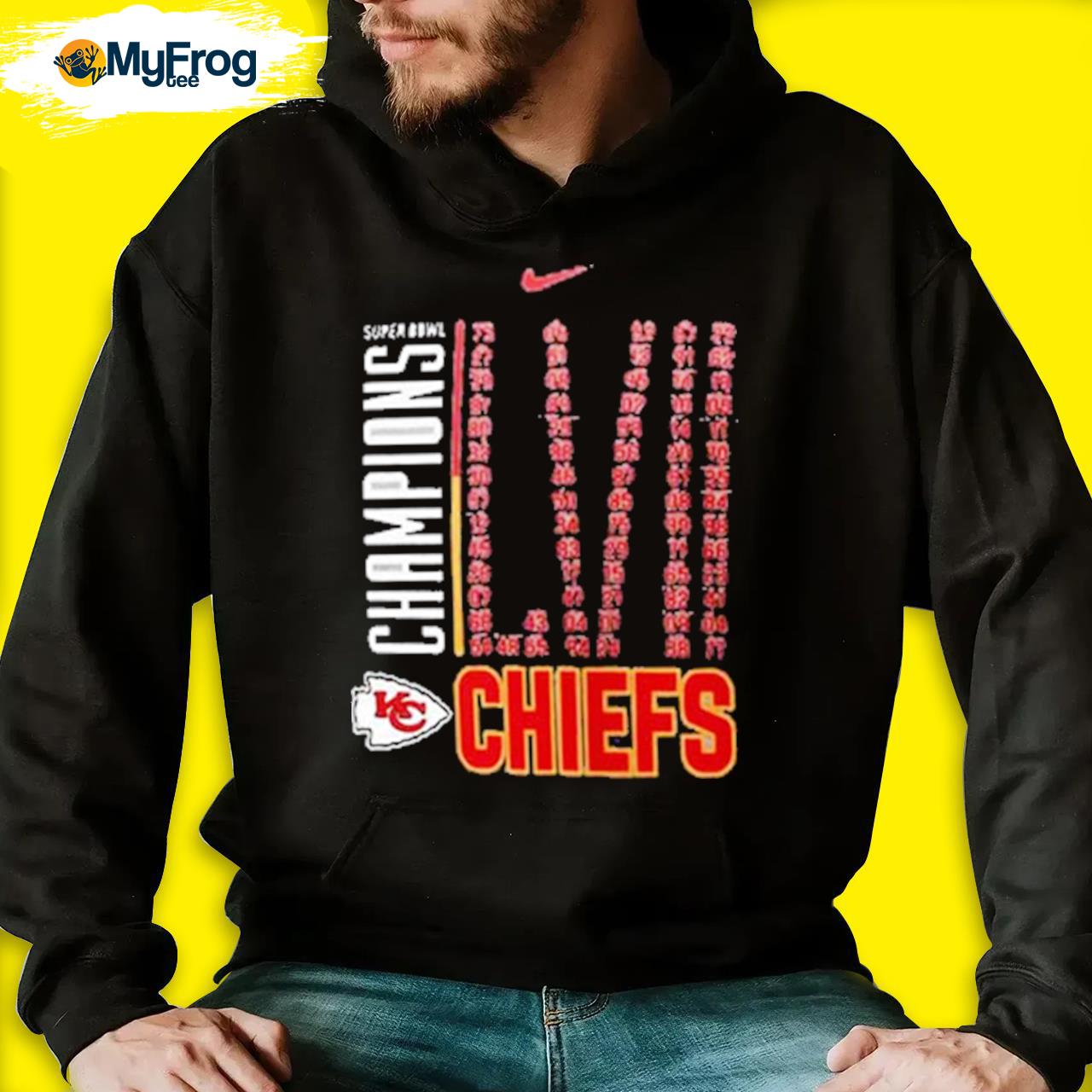 Kansas city Chiefs nike super bowl lvii champions shirt, hoodie