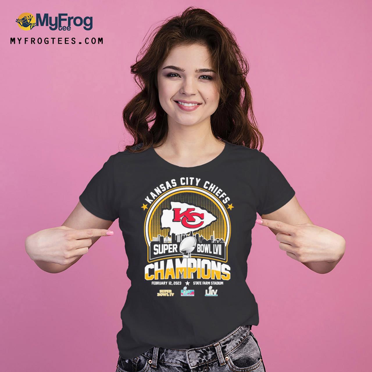 Kansas City Chiefs Super Bowl Champions 2023 LIV T Shirt - Bring