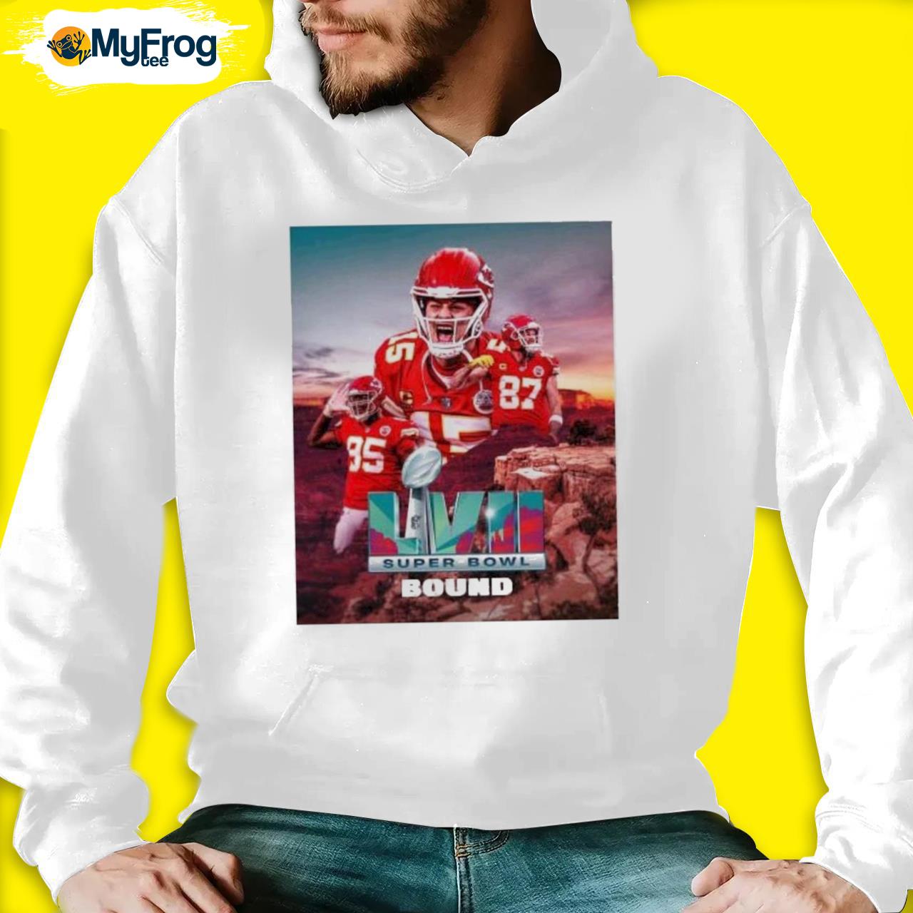 2023 Super Bowl LVII Bound Kansas City Chiefs Long Sleeve Shirt