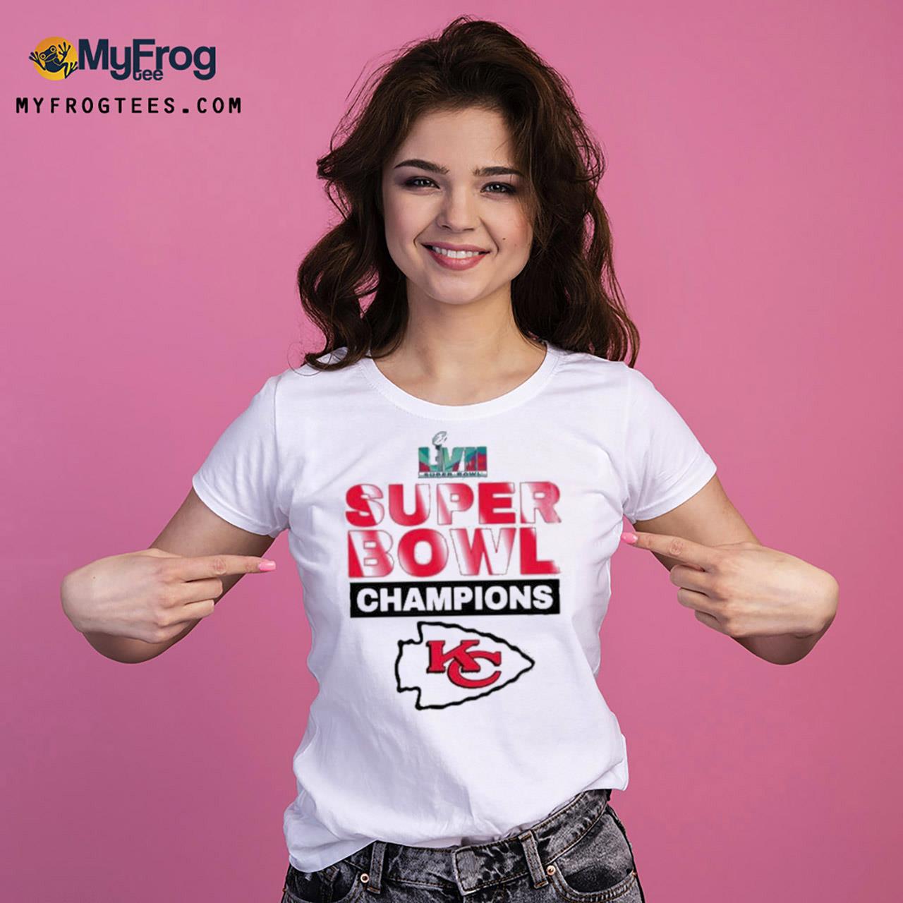 Kansas City Chiefs 2023 Super Bowl Lvii Shirt Ladies Tee