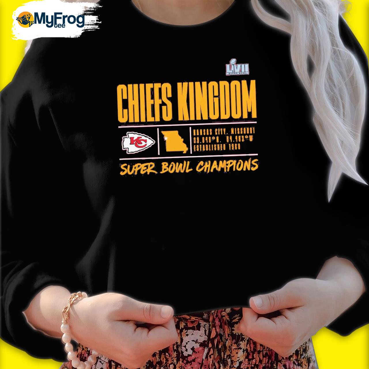 Chiefs Super Bowl Shirt Champions LVII Est 1960 Kansas City Chiefs