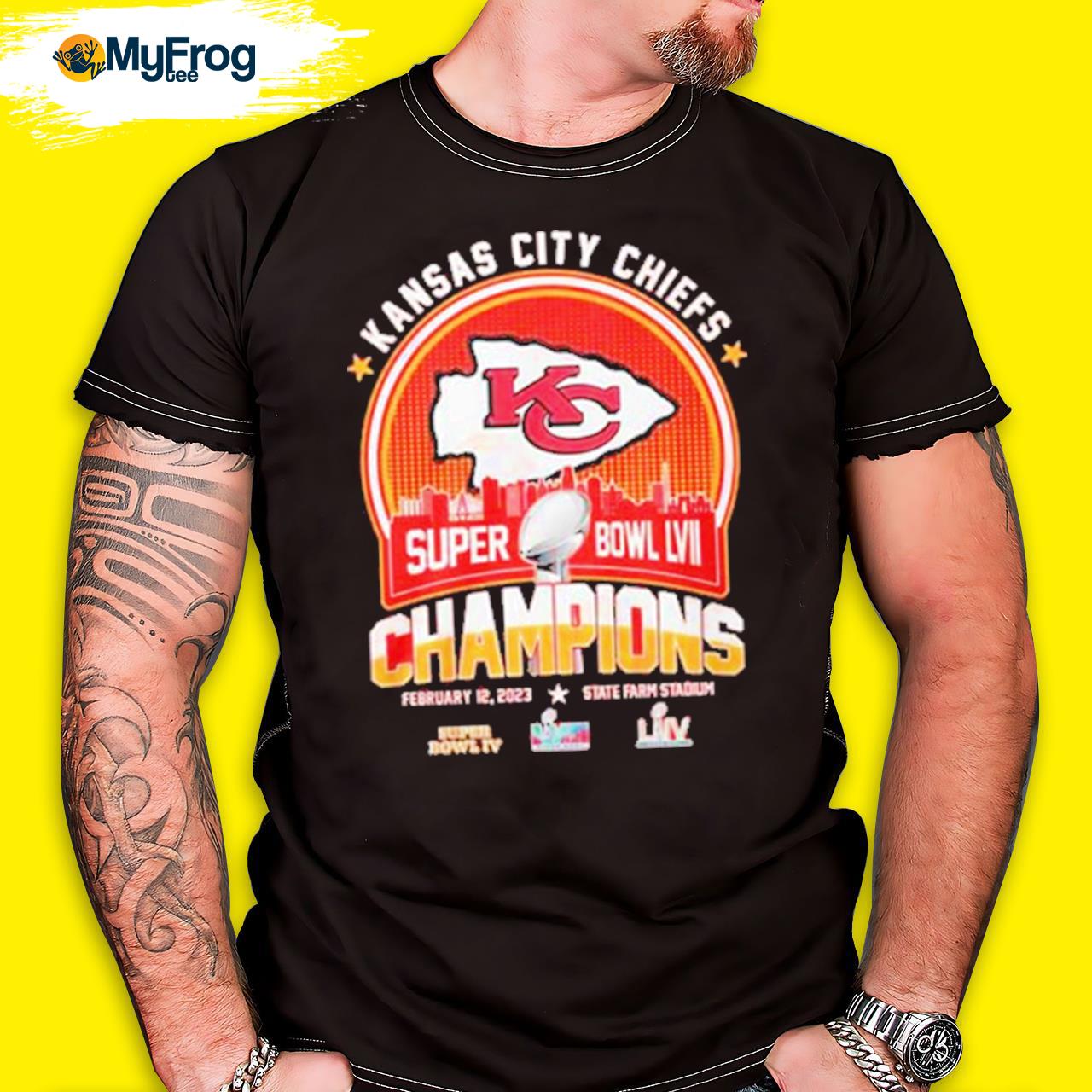 Kansas City Super Bowl Champions 2023 Shirt Unisex Tee - Jolly