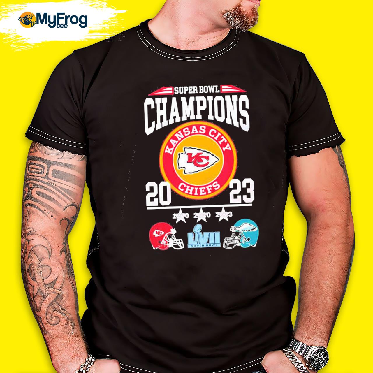 Kansas City Chiefs Victory Eagles Super Bowl Champions 2023 Shirt