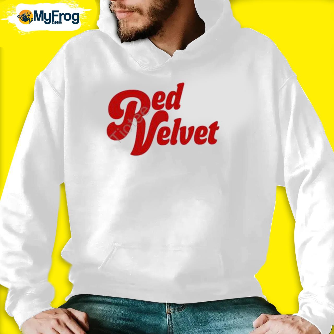 Red velvet online sweatshirt