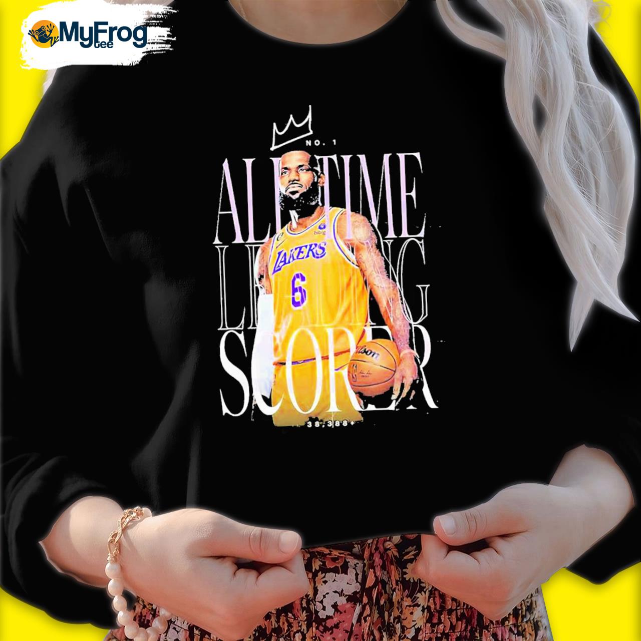 Lebron James Lakers Leading Scorer T-shirt,Sweater, Hoodie, And