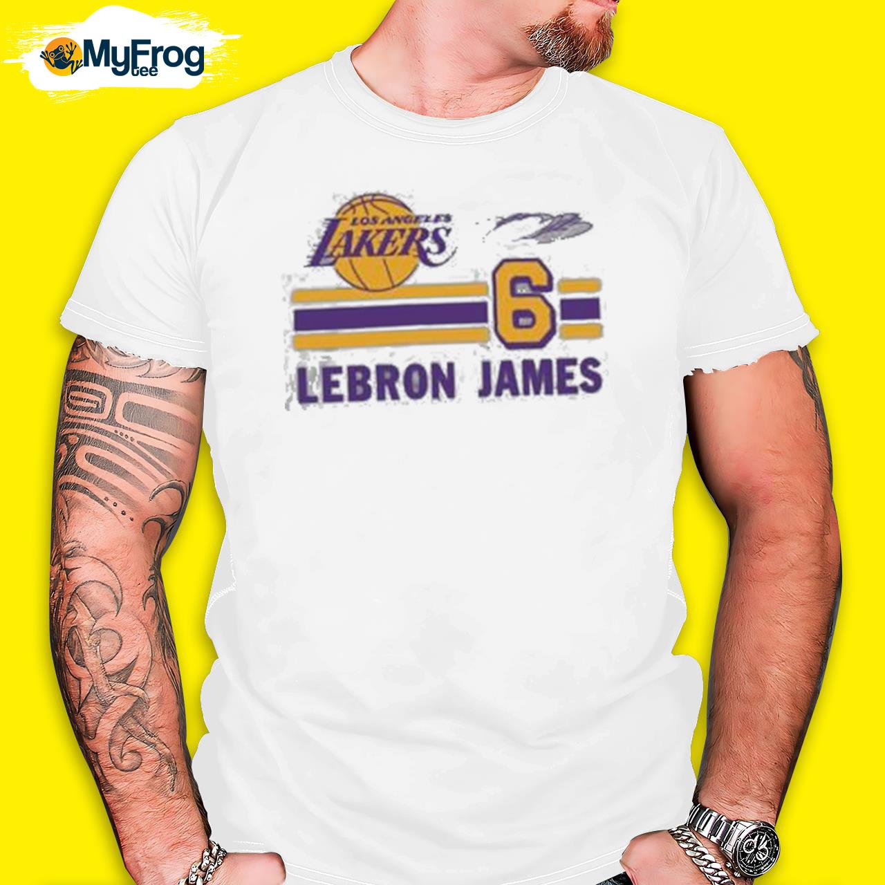 Los Angeles Lakers Hoodie from Homage. | Ash | Vintage Apparel from Homage.