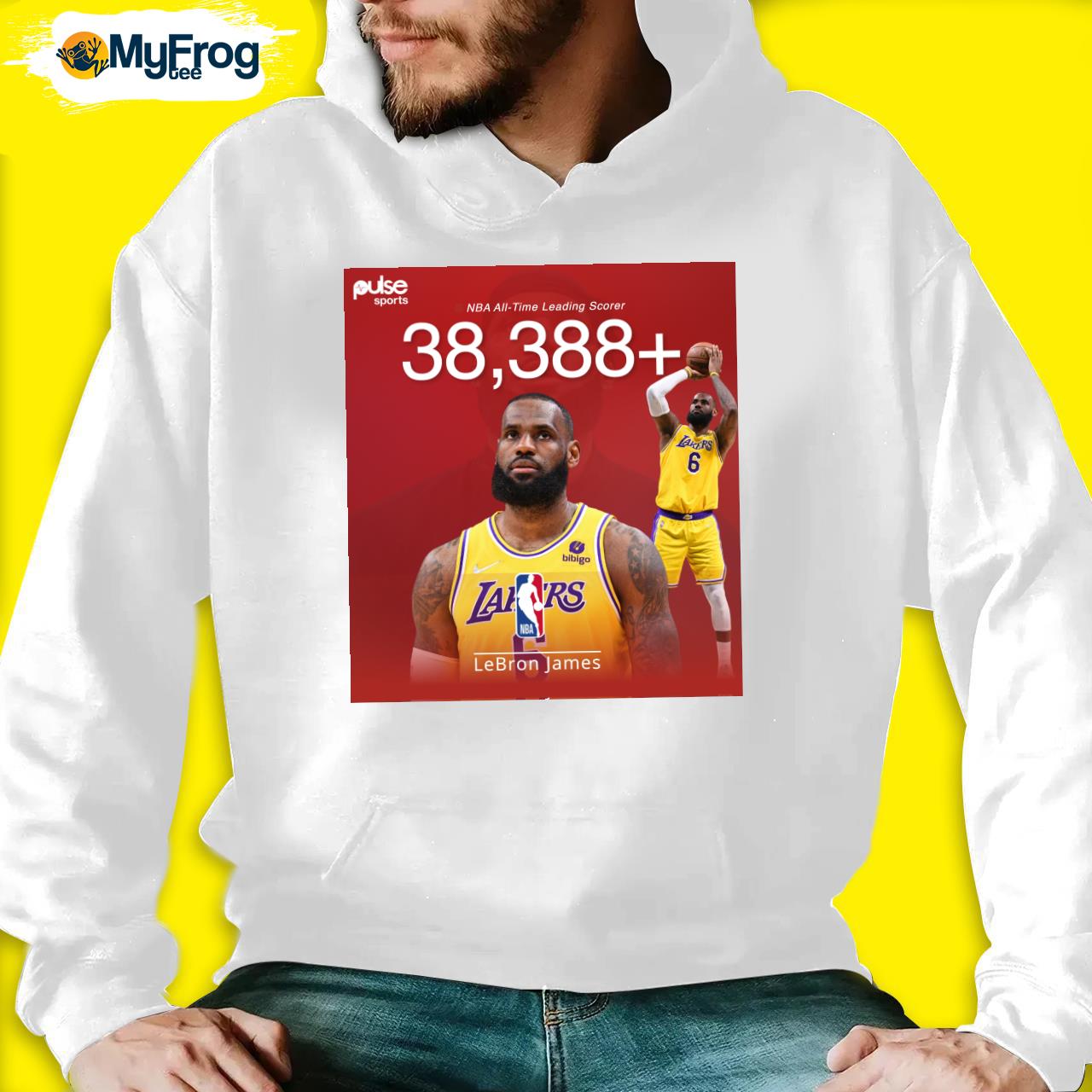 LeBron James t-shirts, sweatshirts 2023: NBA all-time scoring