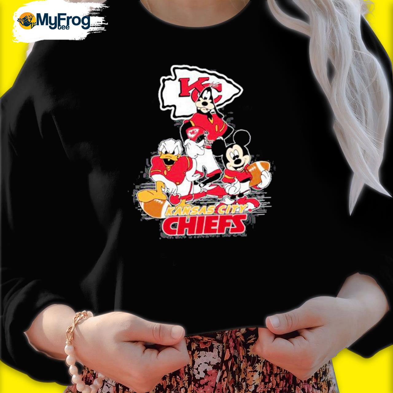 Mickey Mouse and friends Chiefs Kansas city shirt, hoodie, sweater, long  sleeve and tank top