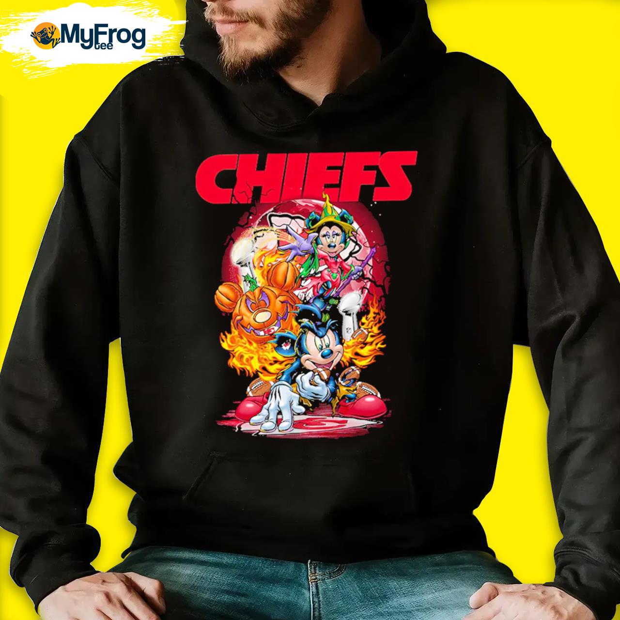 Official kansas City Chiefs Halloween Shirt, hoodie, sweater, long