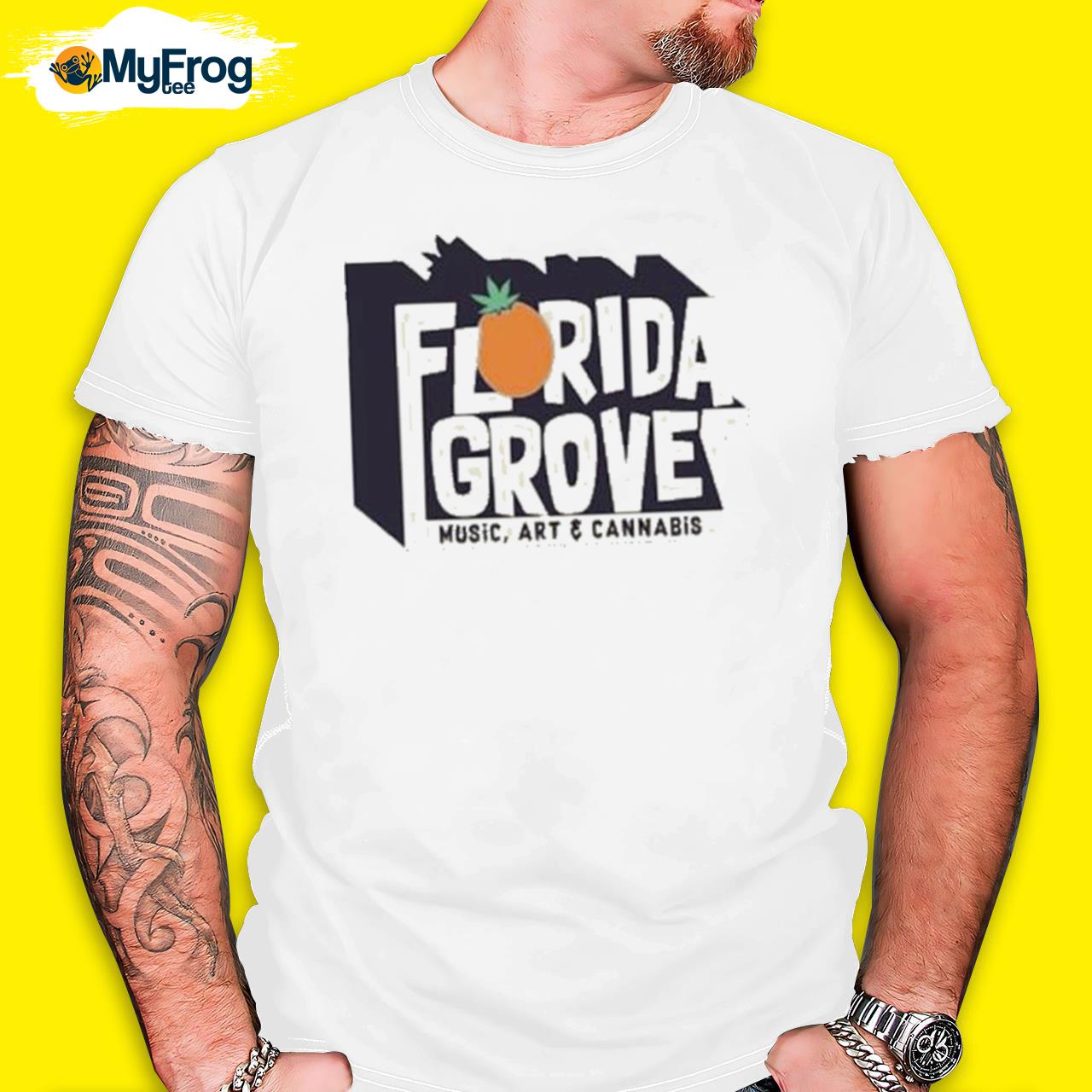 Music Art Cannabis Florida Groves Fest 2023 Shirt