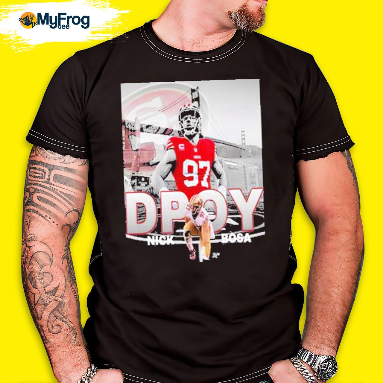 Nfl defensive player of the year is nick bosa T-shirt, hoodie, sweater and  long sleeve