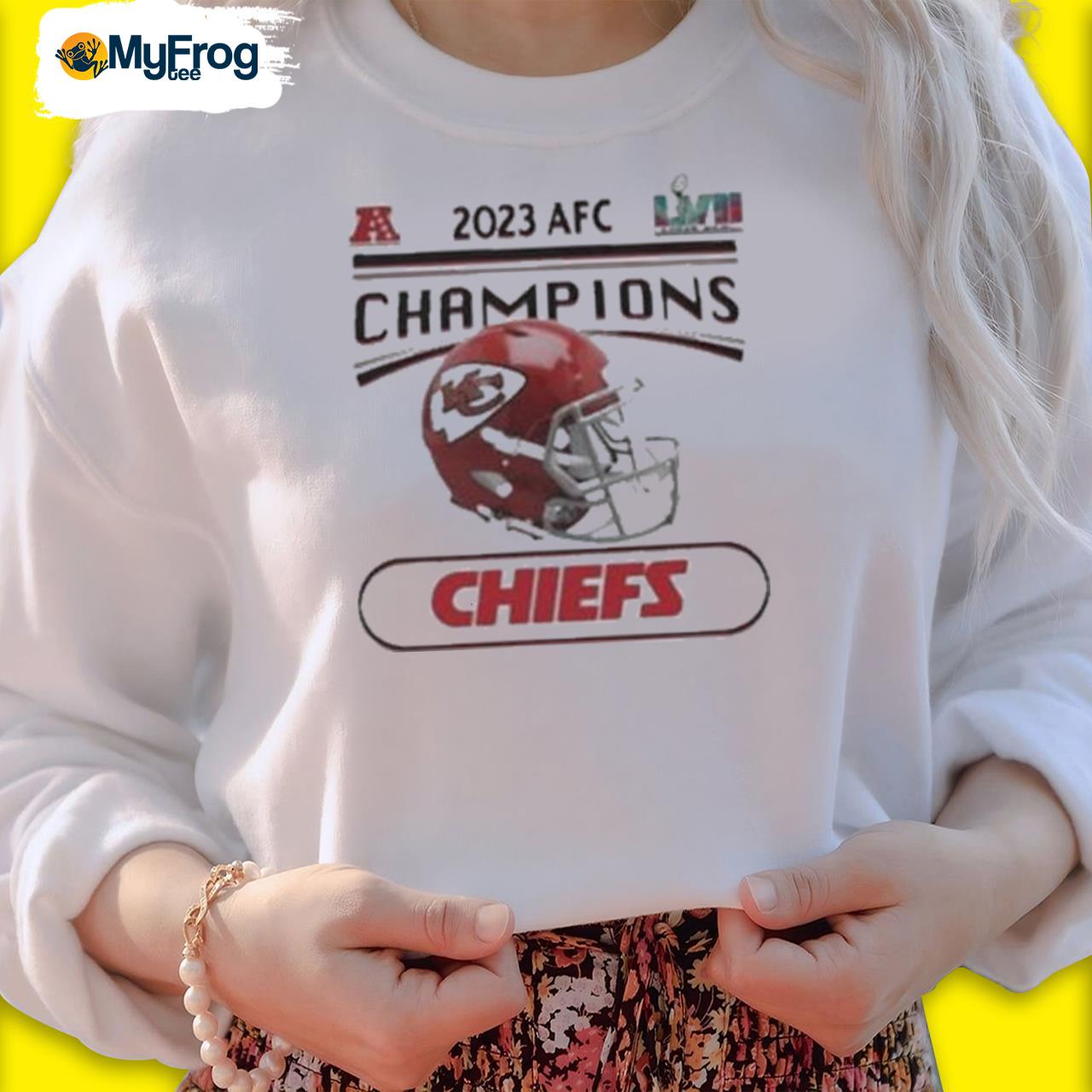 Official 2023 AFC champions Chiefs shirt, hoodie, sweater and long