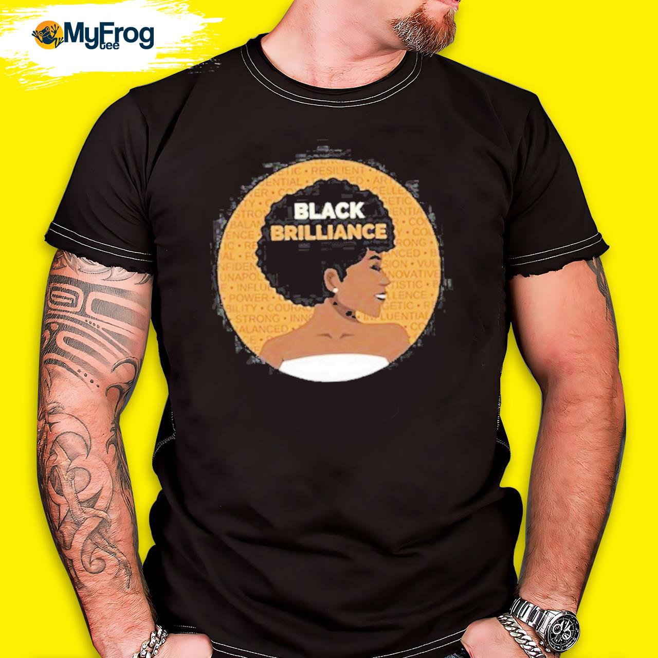 Official black brilliance shirt