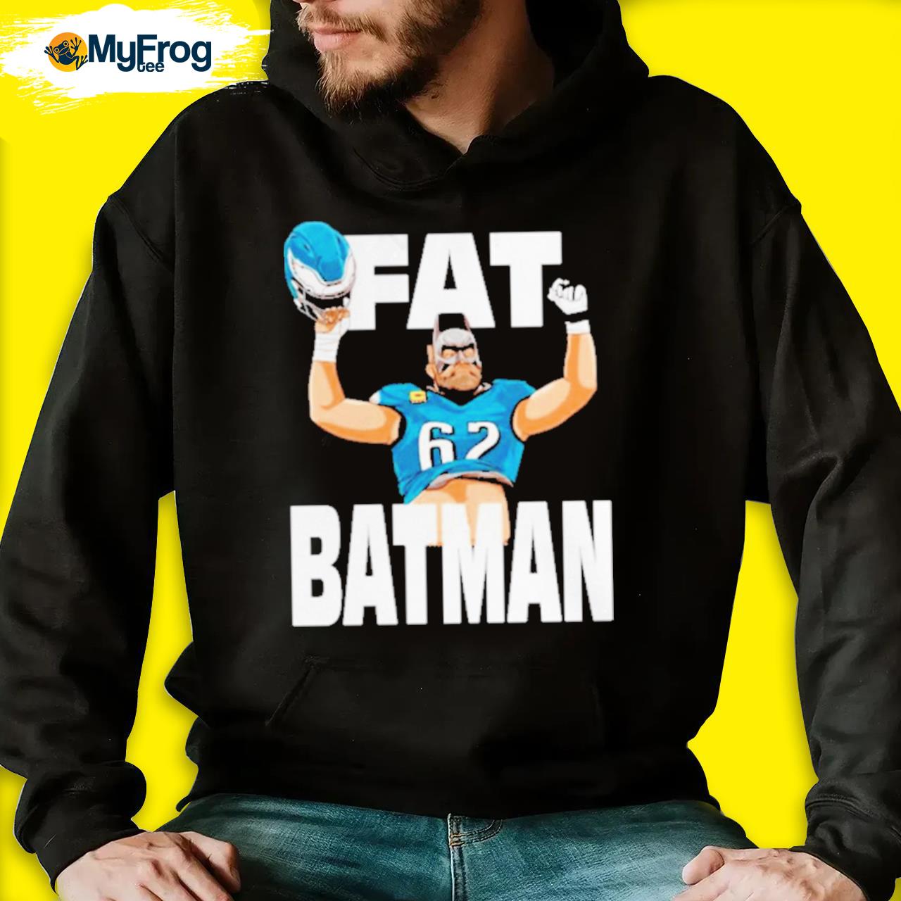 Fat Batman Jason Kelce cartoon shirt, hoodie, sweater, long sleeve and tank  top