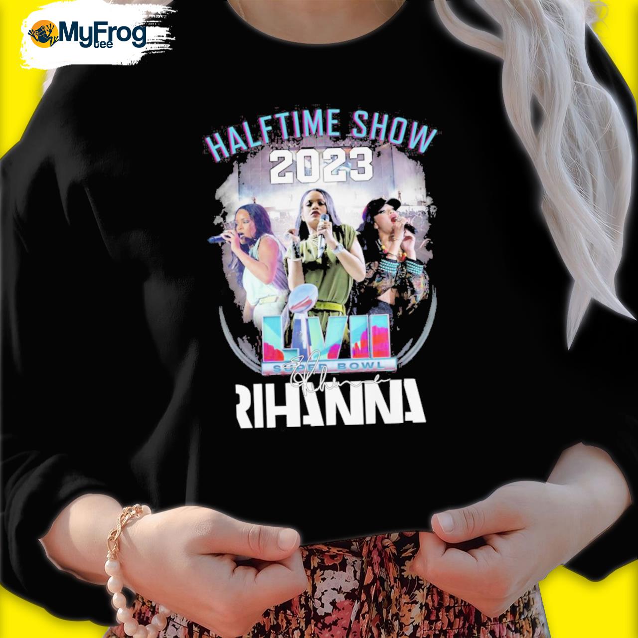 Super Bowl Lvii 2023 Halftime Show Rihanna Shirt