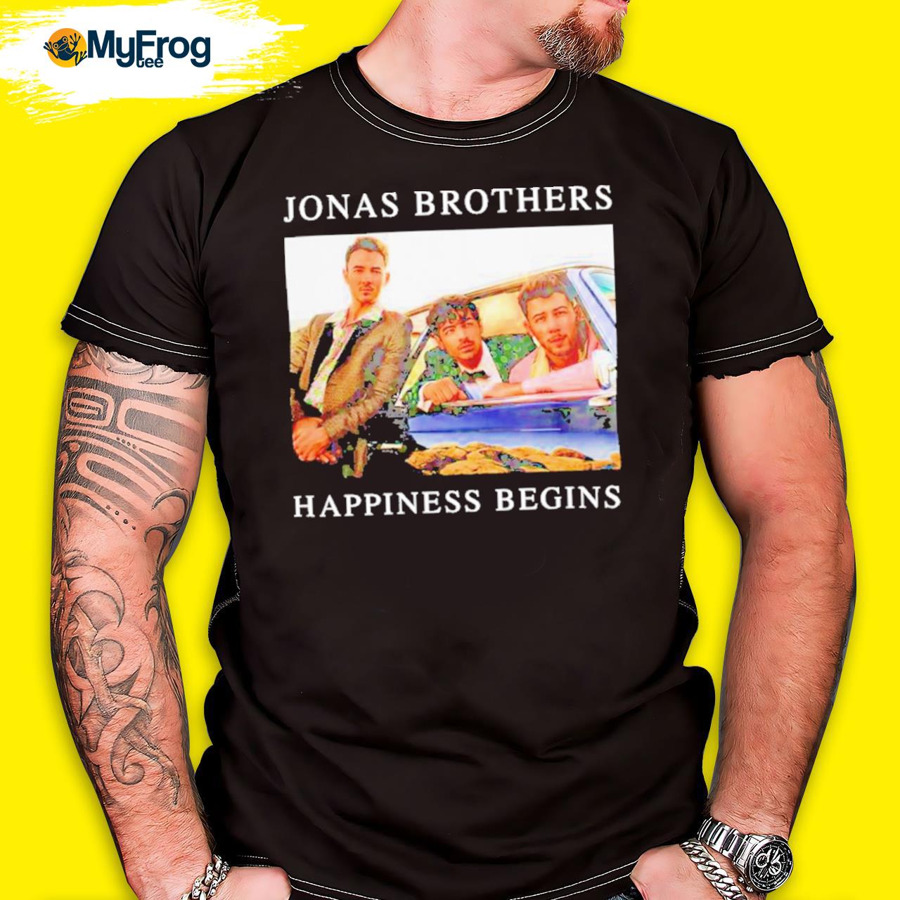 jonas brothers happiness begins tour shirt