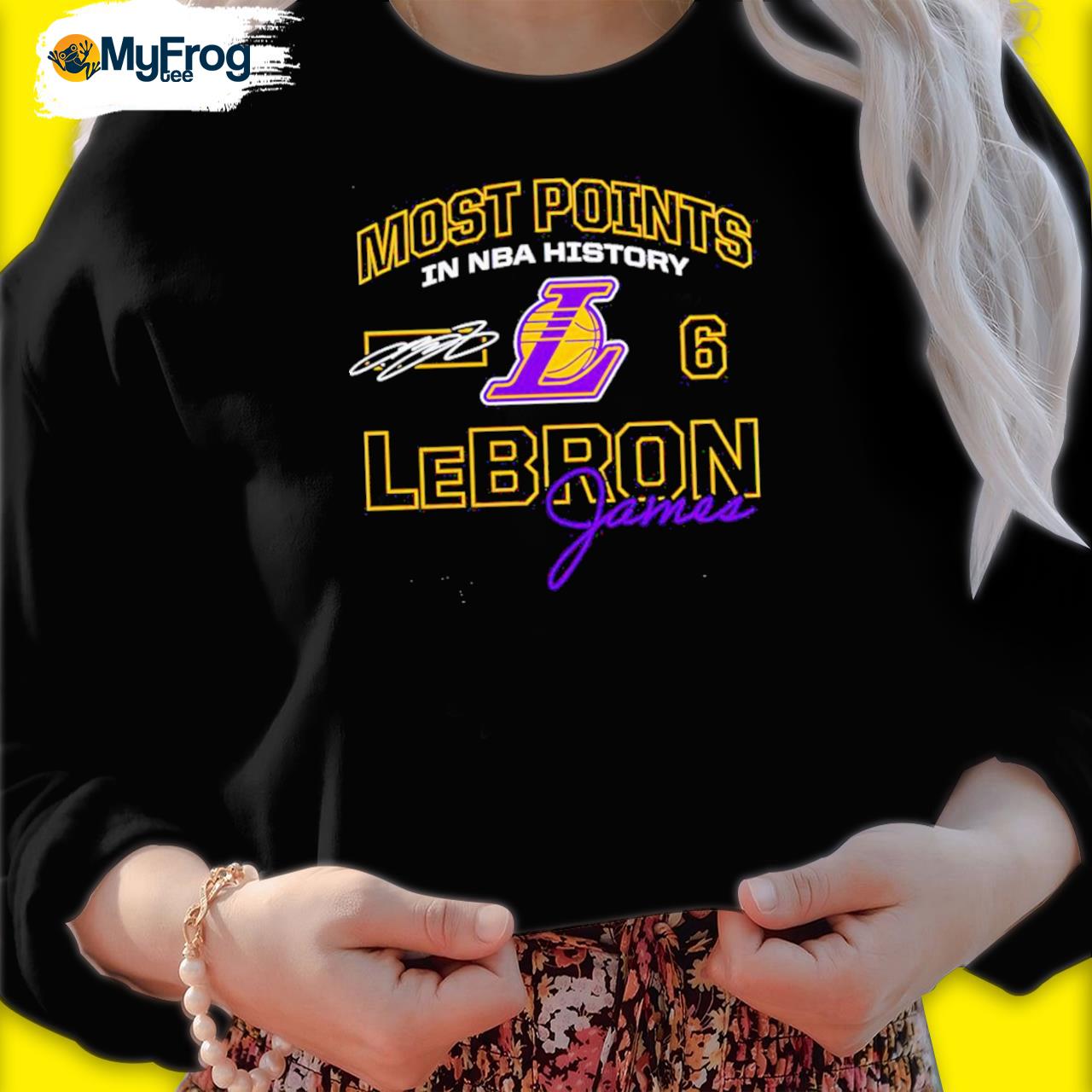 Nike, Shirts, Lebron James La Lakers Jersey Hooded Sweatshirt