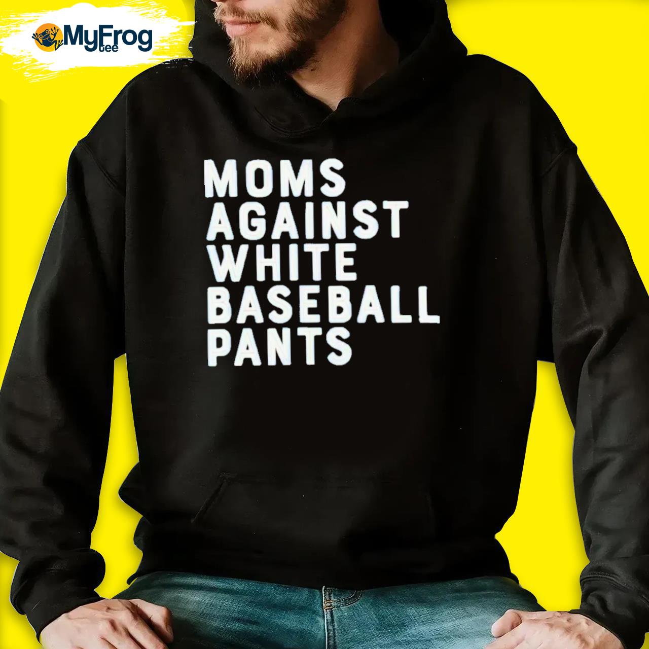 Moms Against White Baseball Pants - Funny Baseball Mom Essential T-Shirt  for Sale by Jalib