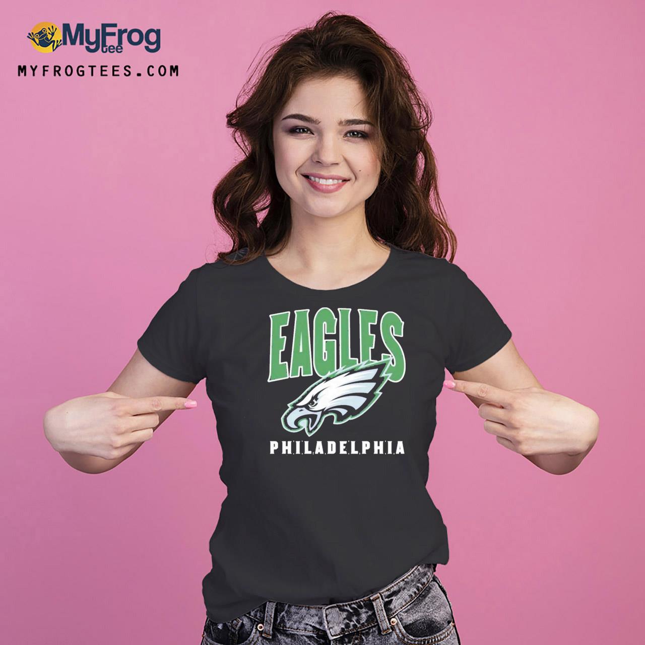 Tops, Womens Philadelphia Eagles Pink Hoodie