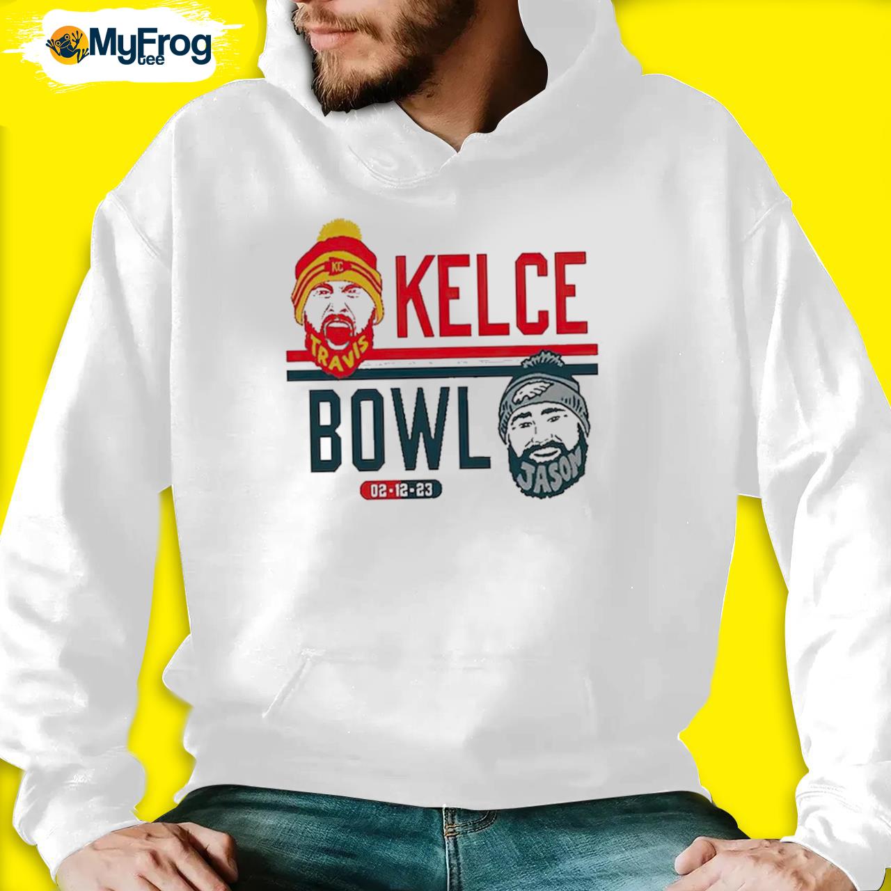 Official Travis Vs Jason Kelce Bowl Shirt, hoodie, sweater and