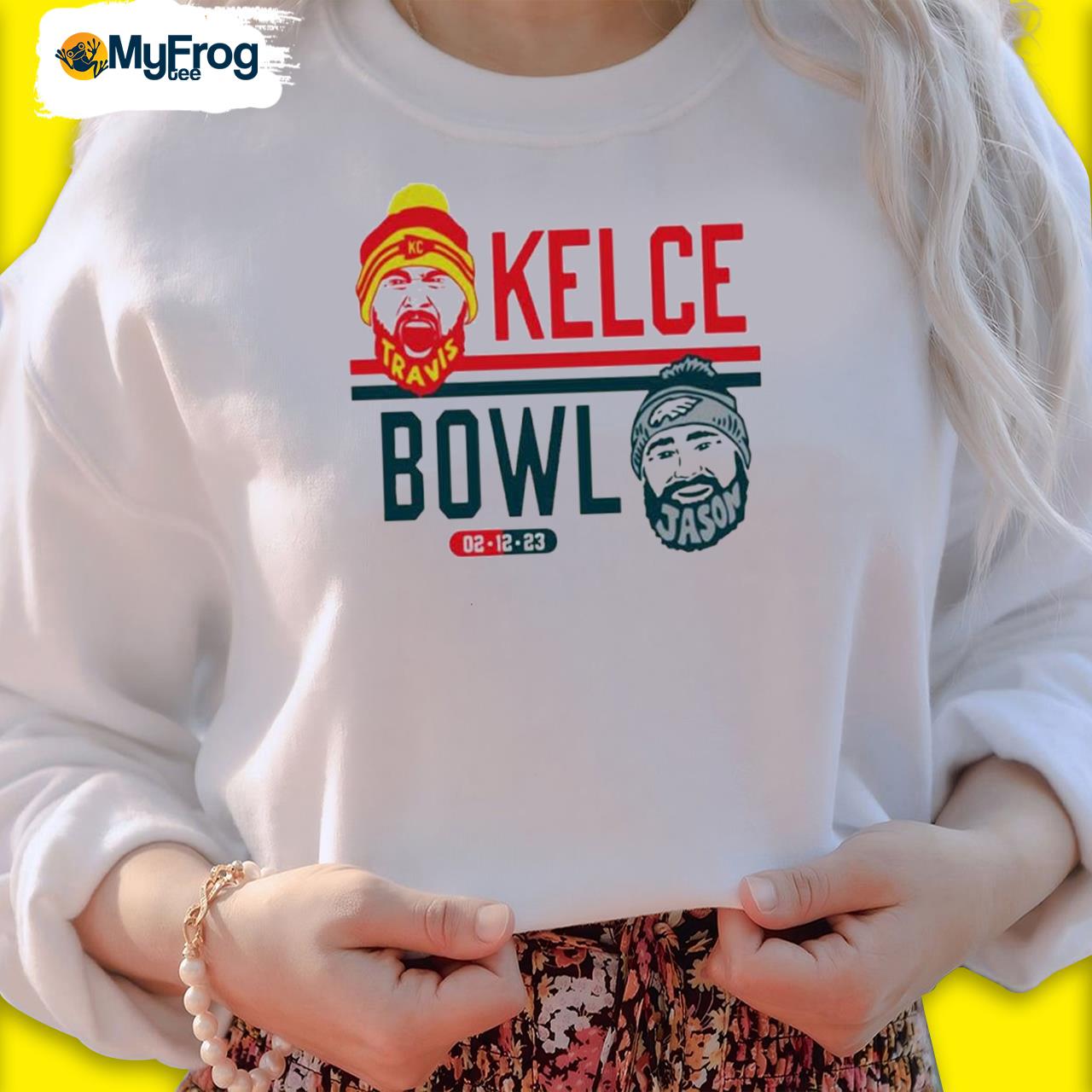 Official Travis Vs Jason Kelce Bowl Shirt, hoodie, sweater and