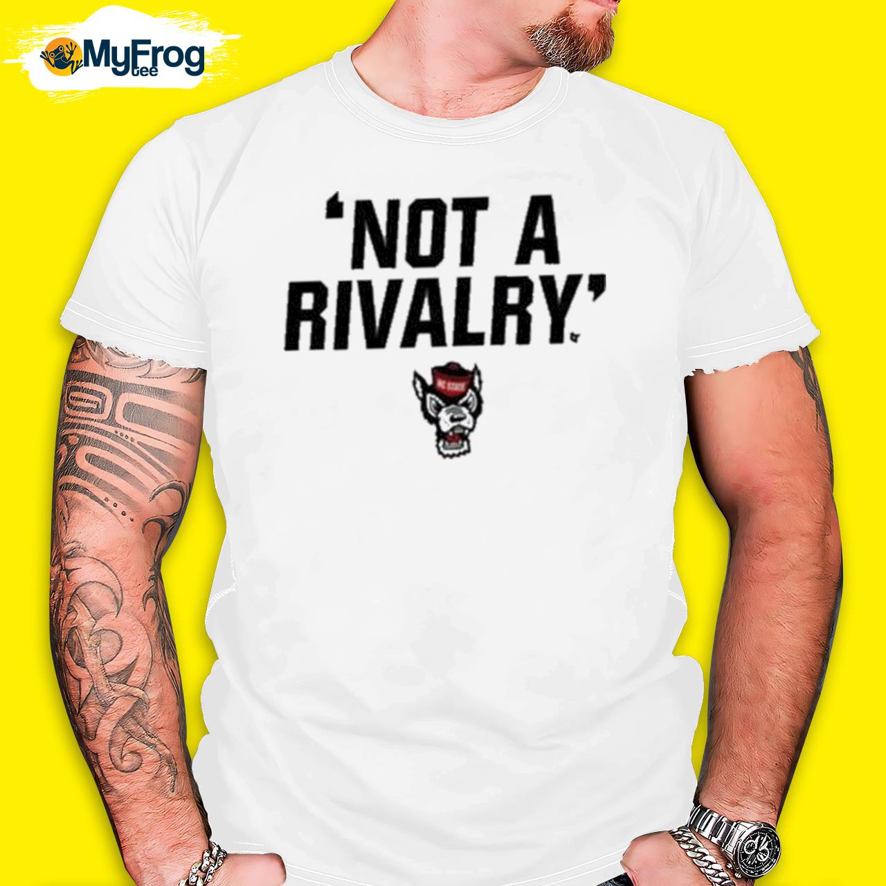 Pack Pride Nc State Not A Rivalry Shirt