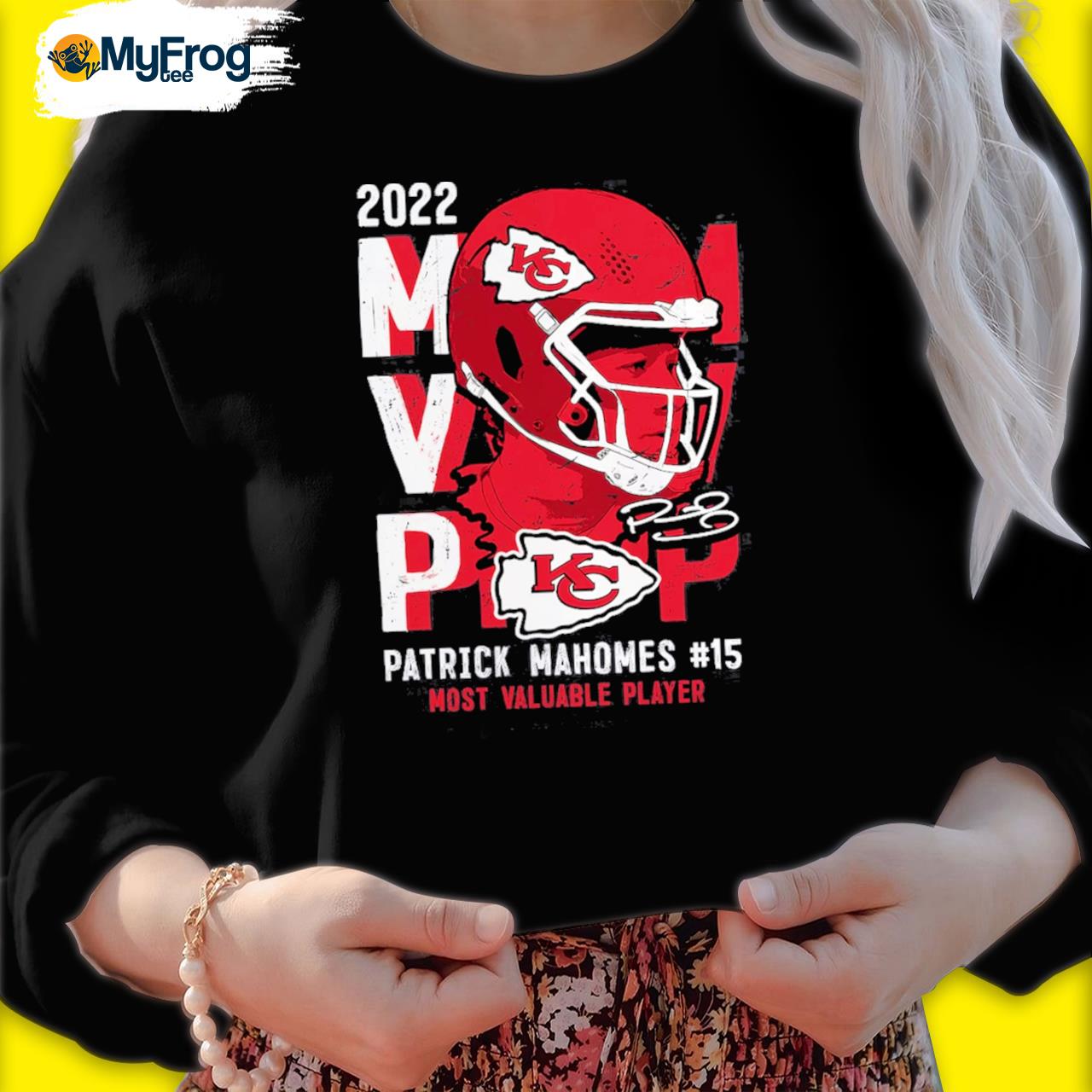 Patrick Mahomes MVP 2022 - Patrick Mahomes - Long Sleeve T-Shirt