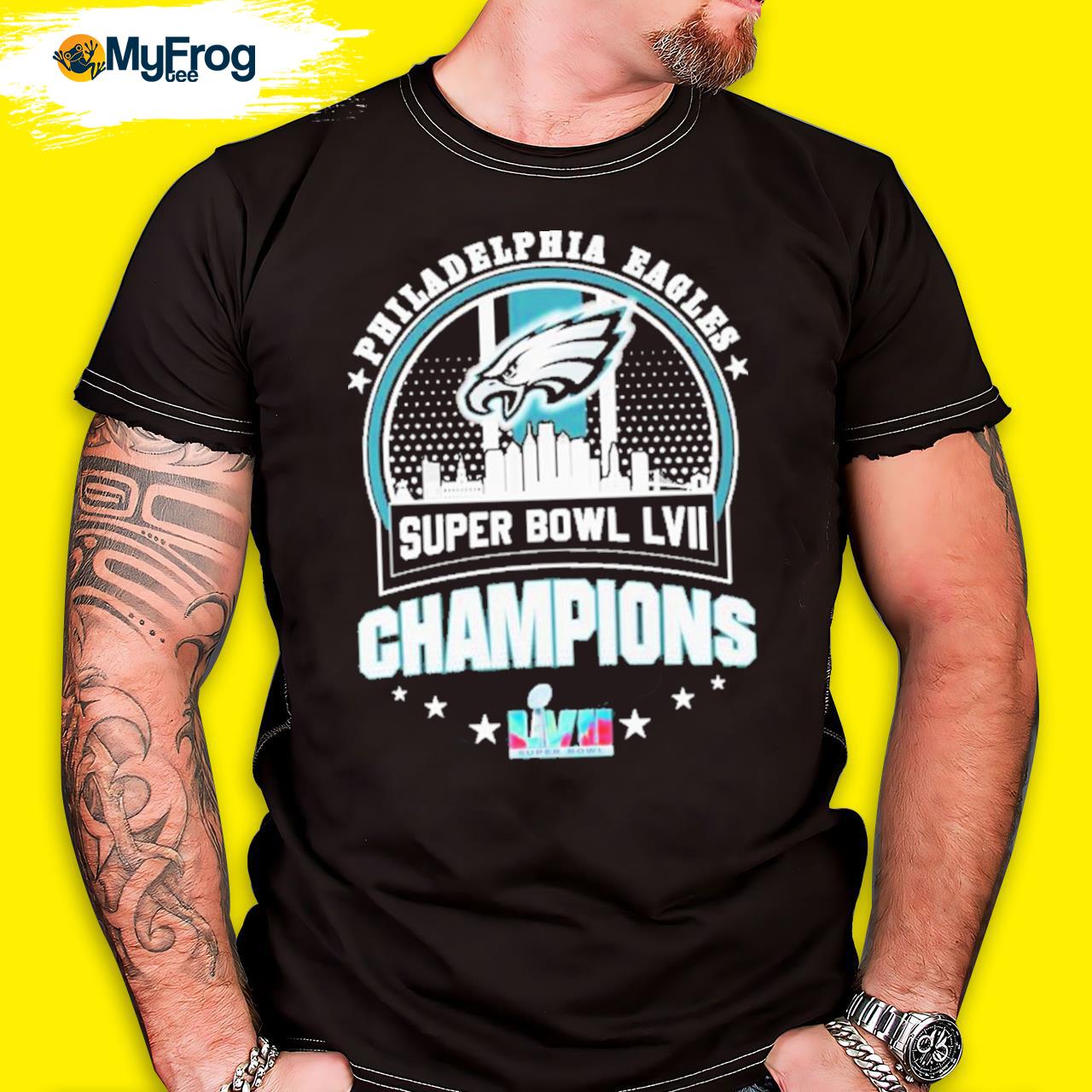 Skyline Philadelphia Eagles 2023 Super Bowl LVII Champions shirt, hoodie,  sweater, long sleeve and tank top