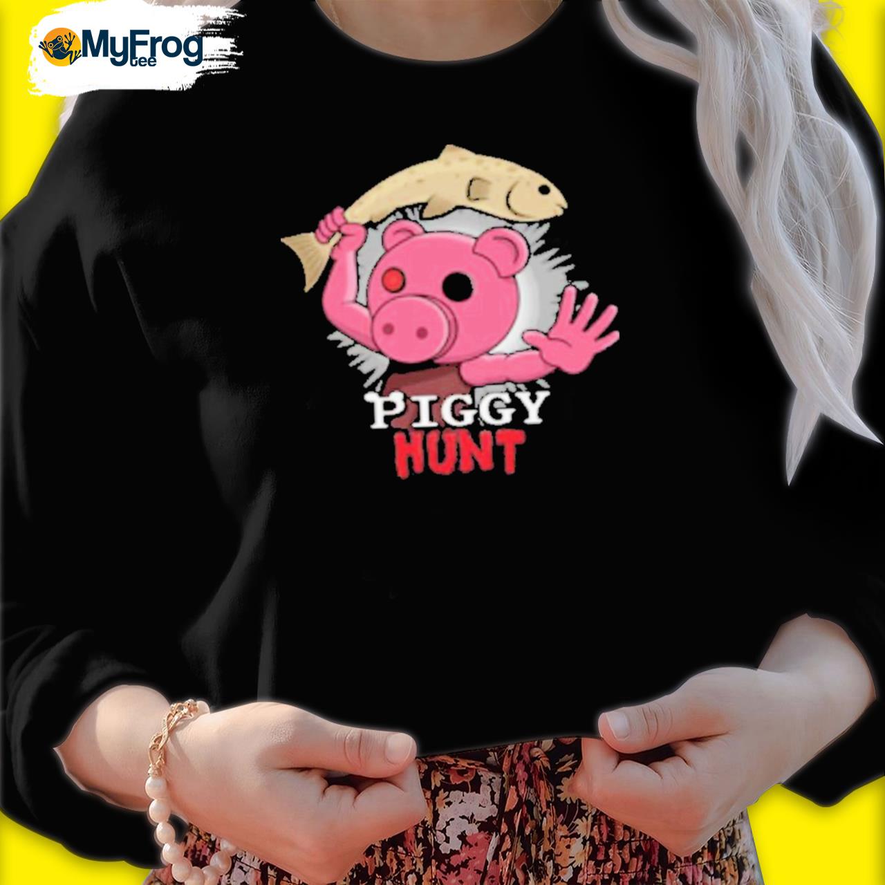 PIGGY: Hunt Logo Hoodie