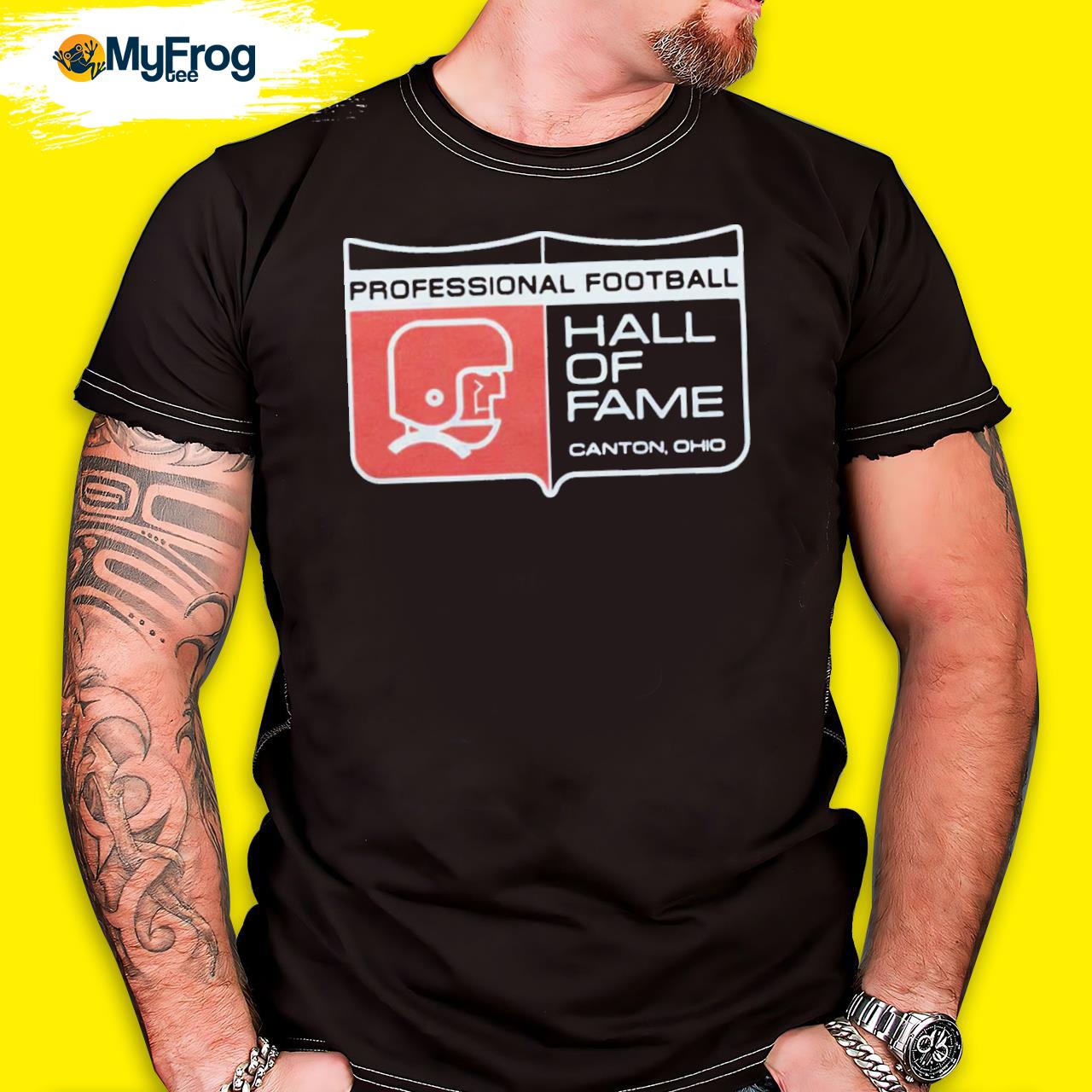 Men's Majestic Gold 2019 Pro Football Hall of Fame Class T-Shirt