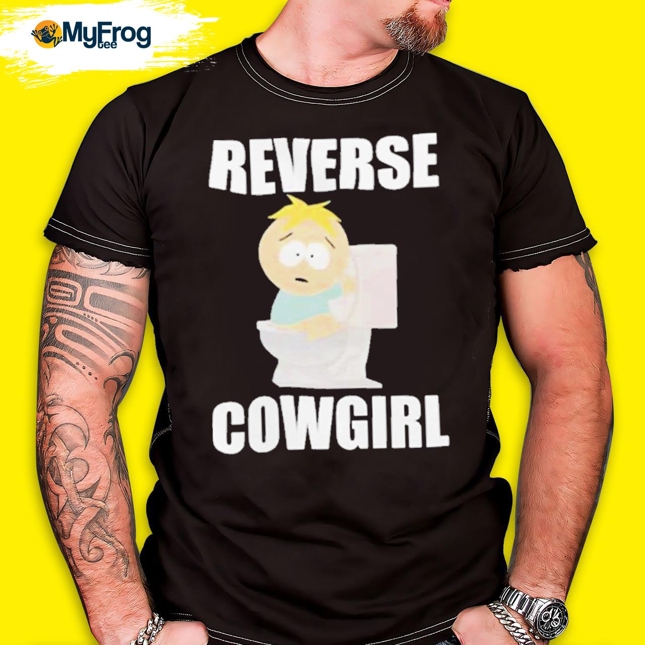 Reverse Cowgirl Butters Stotch Shirt, hoodie, sweater and long sleeve