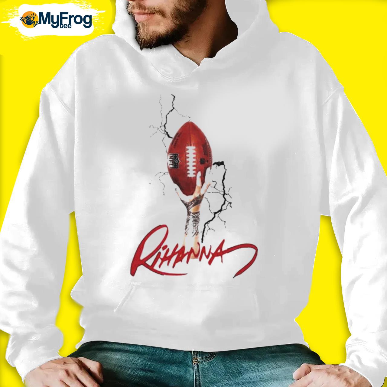 Super Bowl 2023 Rihanna Football Shirt, hoodie, sweater, long sleeve and  tank top