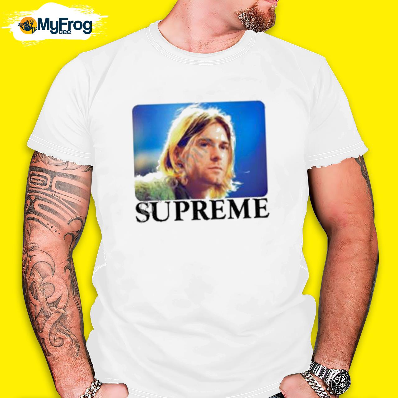 通販店 Supreme Kurt Cobain Tee “White” - トップス