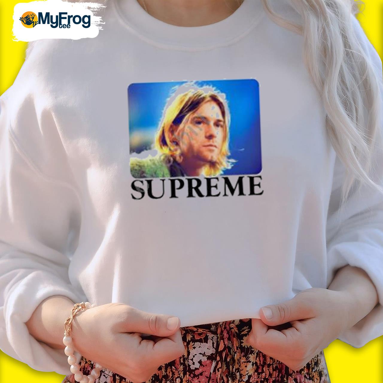 Supreme Kurt Cobain Sweater White XL