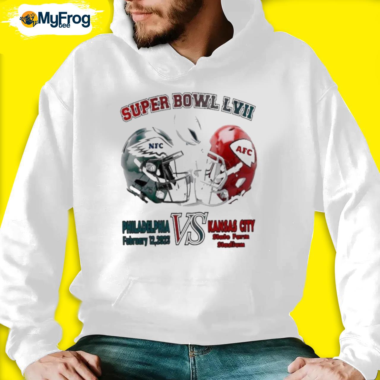 Sunday Funday Football T-Shirt White 100% Cotton Unisex Superbowl Lvii Nfl  Graphic Tee 2023 Party Hoodie - TeebyHumans