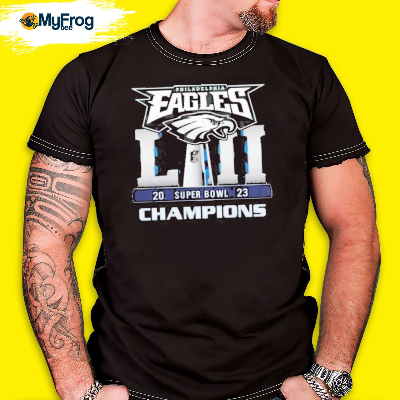 Philadelphia eagles NFC championship 2023 super bowl t-shirt