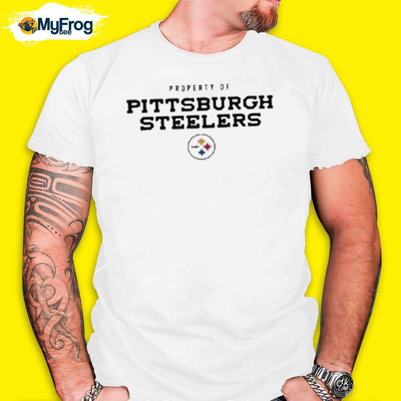 White steelers t clearance shirts