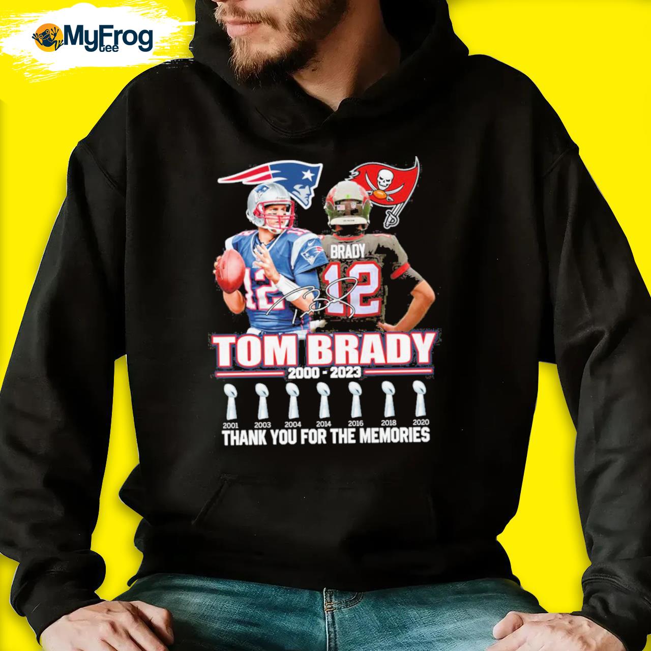 Official Thank You Tom, Tom Brady Tampa Bay Buccaneers 2023 shirt, hoodie,  sweater, long sleeve and tank top