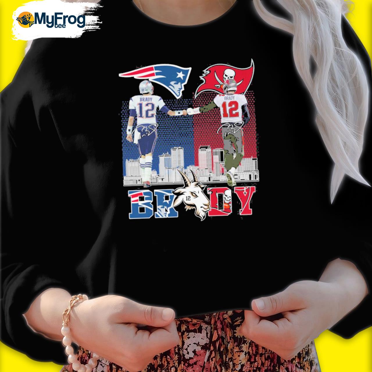 Tom Brady New England Patriots Vs Tampa bay Buccaneers shirt