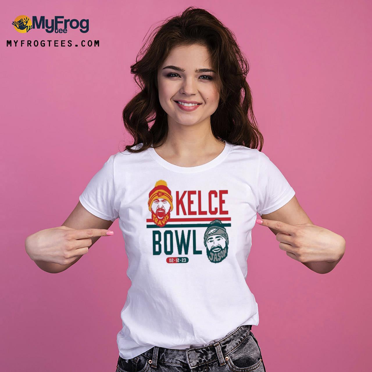 Travis vs Jason Kelce Bowl shirt, hoodie, sweater, long sleeve and