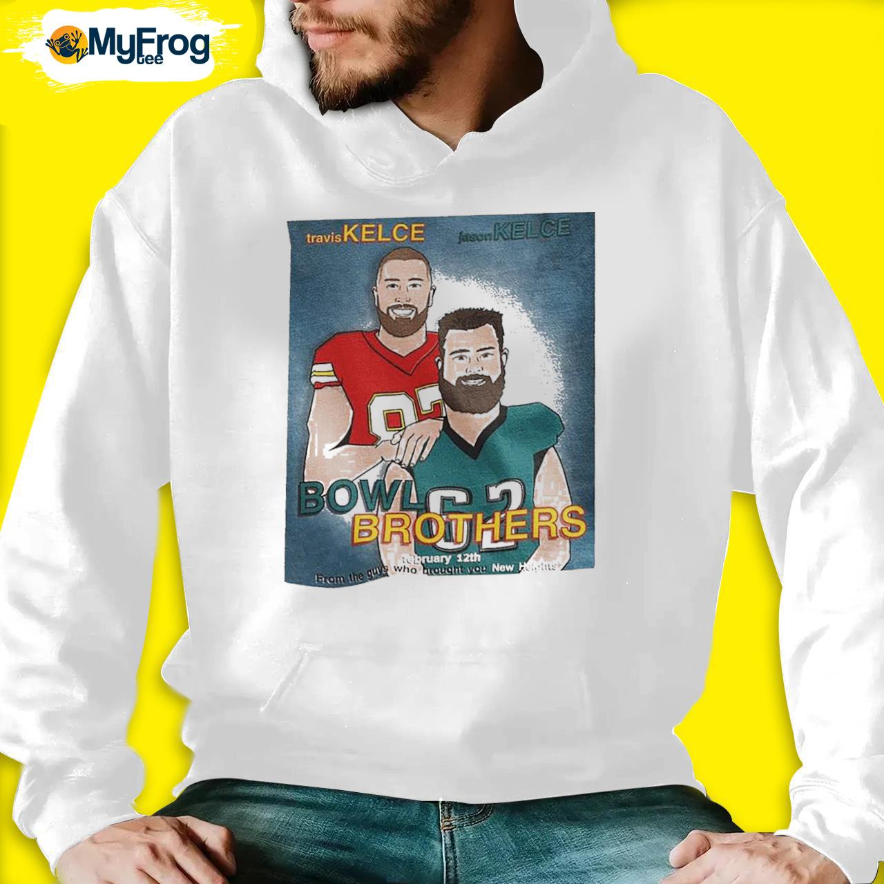 Travis Kelce Vs Jason Kelce 2023 Bowl Brothers shirt, hoodie