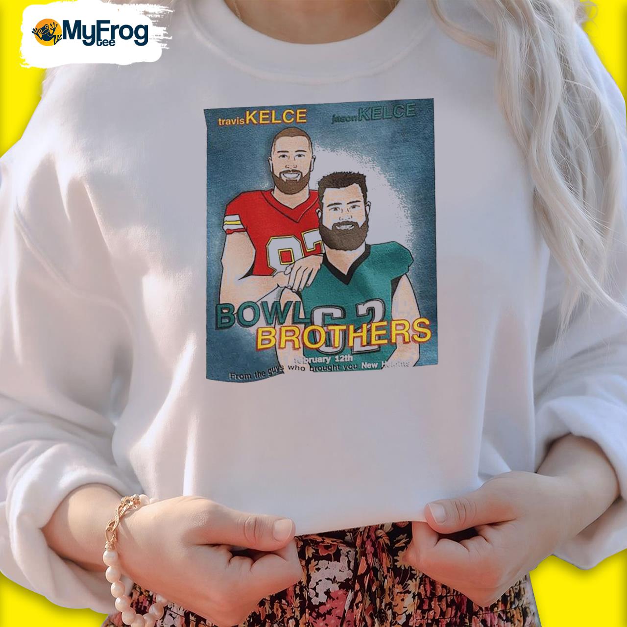 Travis Kelce Vs Jason Kelce 2023 Bowl Brothers Shirt, hoodie