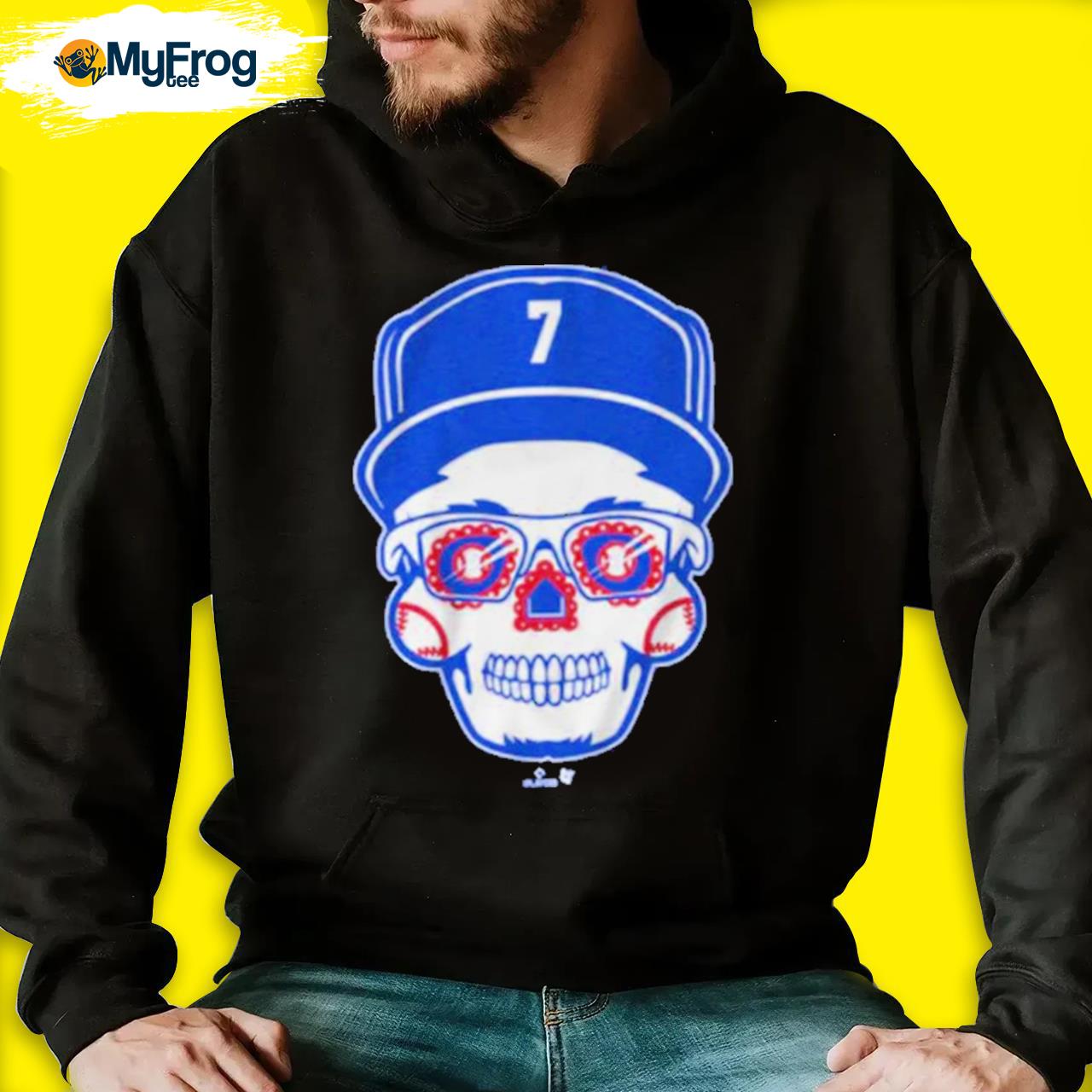 7 Julio Urias Sugar Skull shirt, hoodie, sweater and long sleeve