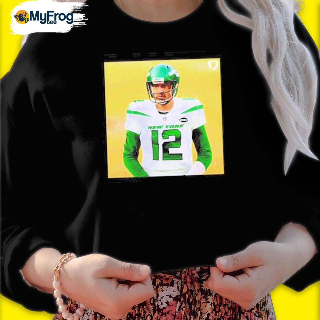 Aaron Rodgers Jets Tshirt New York Football Jets Shirt 