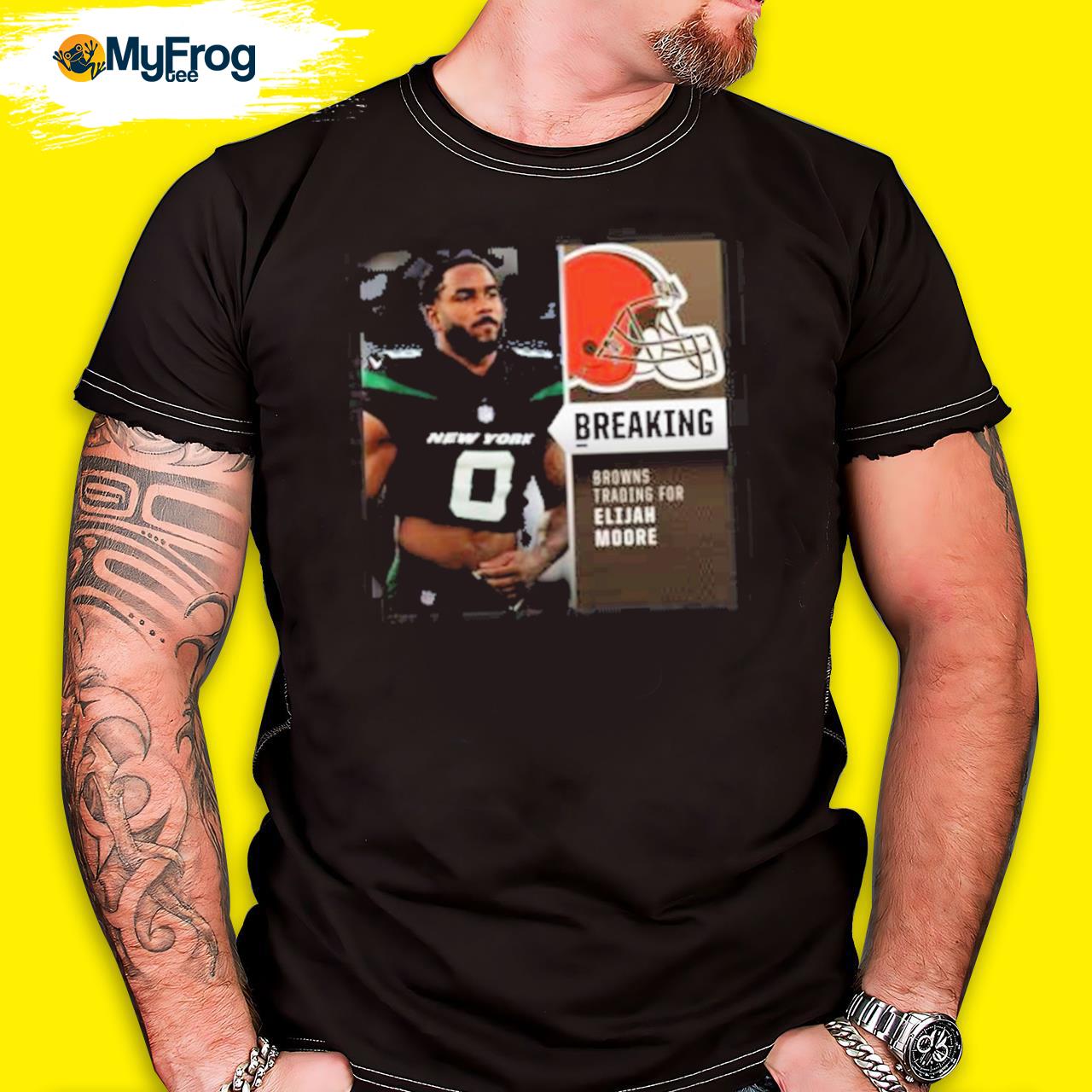 Breaking Browns trading for Elijah Moore shirt, hoodie, longsleeve tee,  sweater