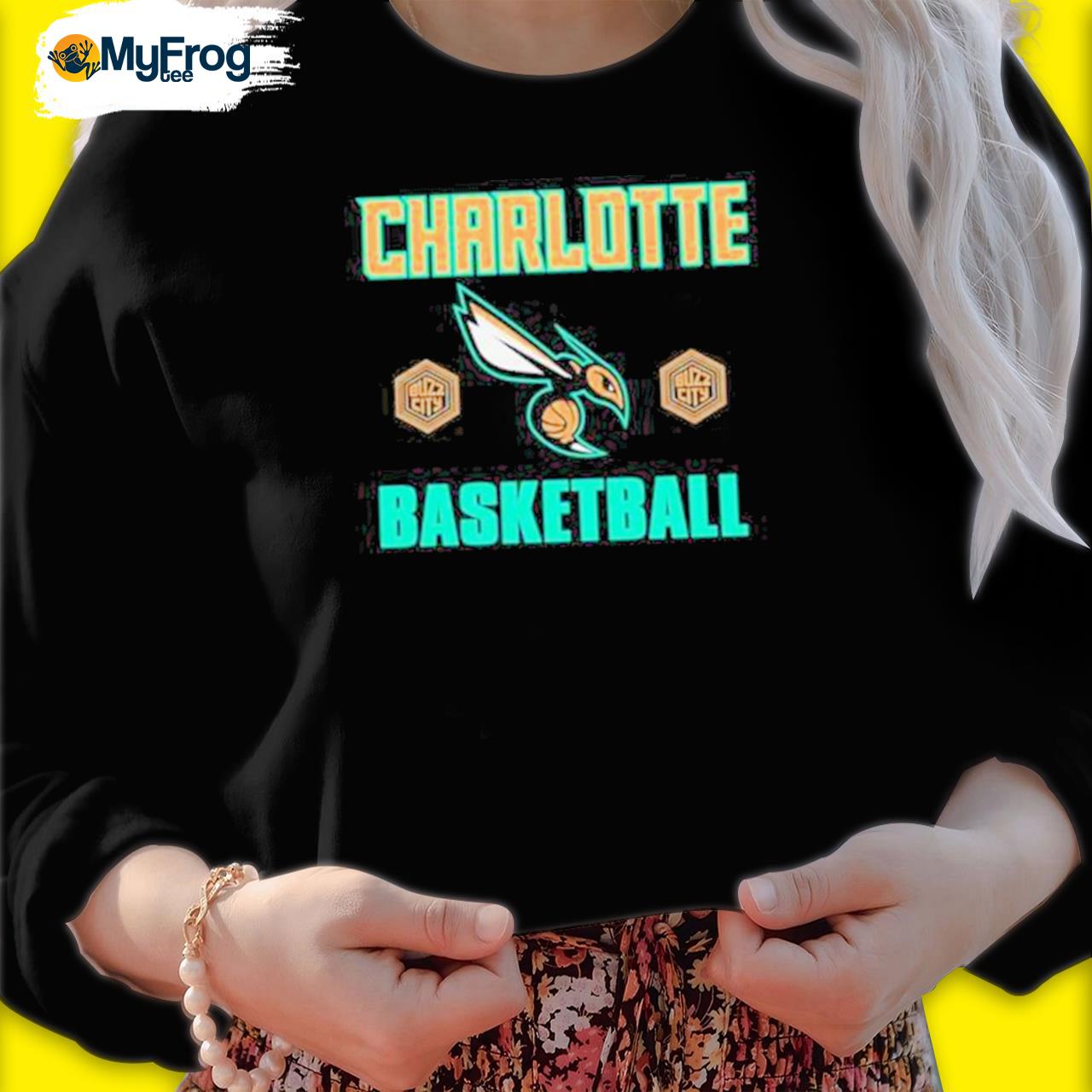 Charlotte Hornets City Edition Backer Franklin Basketball 2023