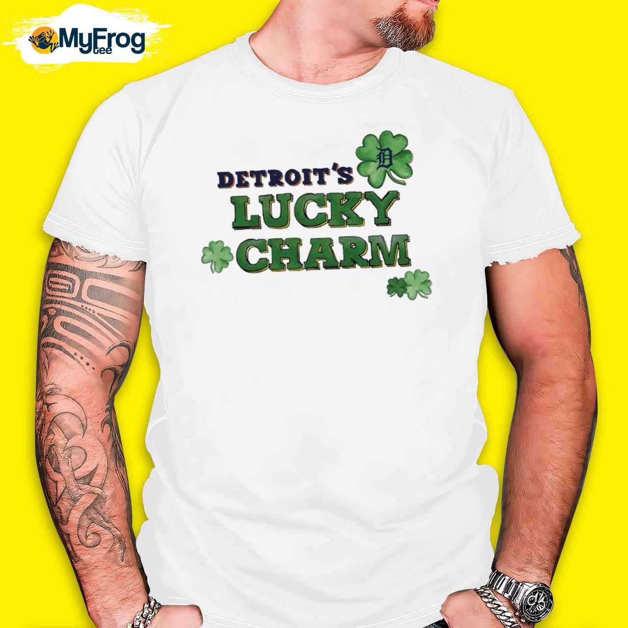Detroit Tigers Lucky Charm St Patrick's day shirt, hoodie, sweater, long  sleeve and tank top